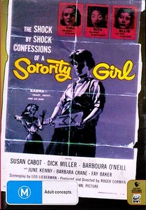 Sorority Girl (1957) DVD-Susan Cabot-Dick Miller-Barboura O’Neill-June Kenny-NEW - Picture 1 of 1