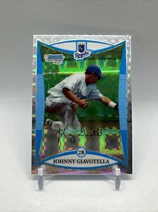 2008 Bowman Chrome Johnny Giavotella X-Fractors /199 #BDPP47 DP - Picture 1 of 2