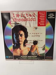 Twisted Obsession Laserdisc LD ID760IV 1989 Jeff Goldblum punch In Cover - Bild 1 von 9