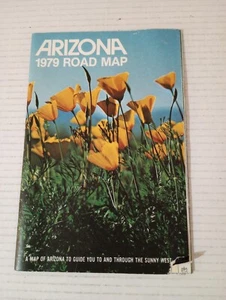 Arizona 1979 Road Map Vintage - Picture 1 of 13
