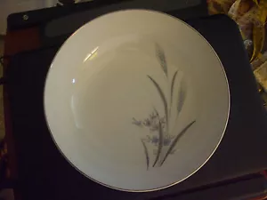 Castlecourt Fine China Blue Gray Wheat Harvest 9 1/4" Serving Bowl - Picture 1 of 3