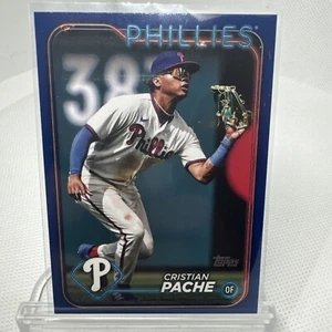 CRISTIAN PACHE 2024 Topps Series 2 ROYAL BLUE #456 PHILADELPHIA PHILLIES - Bild 1 von 2