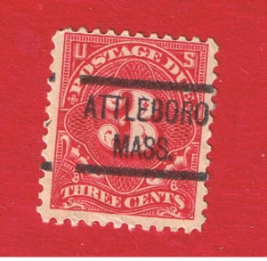 #J63 MF-VFLH OG Postage Due w/ pre-cancel Free S/H - Picture 1 of 1