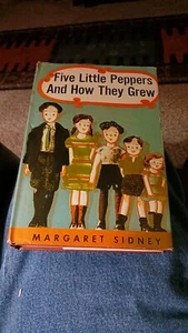 Five Little Peppers and How They Grew by Margaret Sidney Vintage Hardcover Book - Bild 1 von 11