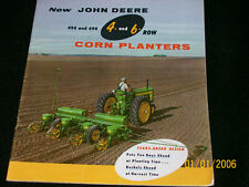 1957 John Deere 494 694 Corn Planters Advertising Brochure