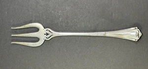 Tenedor de plata para servir 3 puntas Atkin Brothers Sheffield estampado HA EA FA EPA corazón - Imagen 1 de 14
