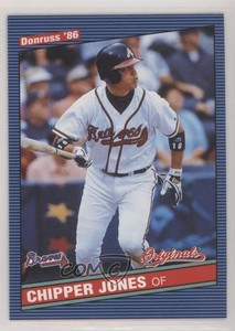 2002 Donruss Originals Chipper Jones #288 HOF