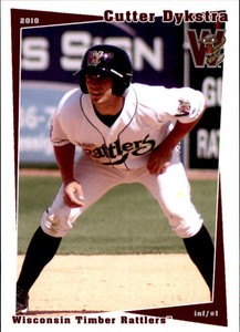 2010 Wisconsin Timber Rattlers Grandstand 6 Cutter Dykstra Manhasset New York NY