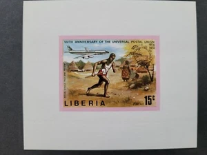 Liberia 1974 / The 100th Anniversary of U.P.U./1874-1974 / 1v delux imperf - Picture 1 of 1