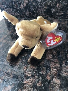 TY Beanie Babies Whisper Deer 1997 Rare w/errors - Picture 1 of 6