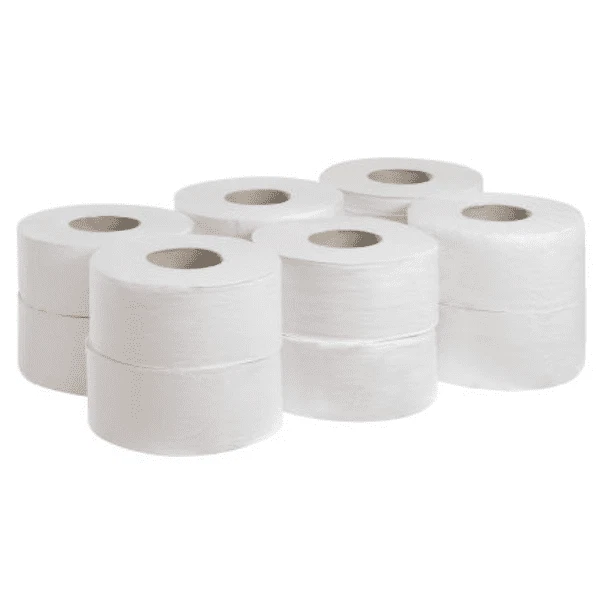 UNDISCLOSED Mini Jumbo 2 PLY Toilet Rolls - 120m