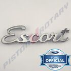 ESCORT Boot Badge , Chrome , New for FORD MK1 MK 1 RS 1600 RS1600 Trunk Script Ford ESCORT