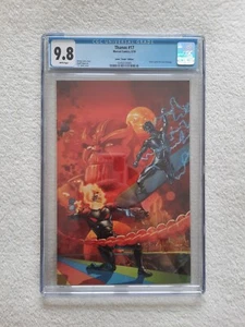 Thanos #17 Silver Surfer Homage Jones Homage Marvel 2018 CGC 9.8 Virgin Variant - Picture 1 of 1