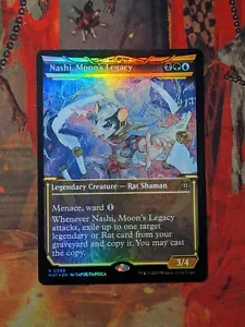 MTG Card: Nashi, Moon's Legacy (March Machine: Aftermath) SHOWCASE FOIL - Bild 1 von 1