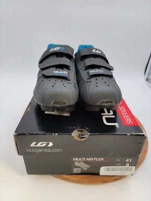 Zapatos de ciclismo Louis Garneau Multi Air Flex para mujer talla EU 41 US 8 asfalto Foto 1 de 4