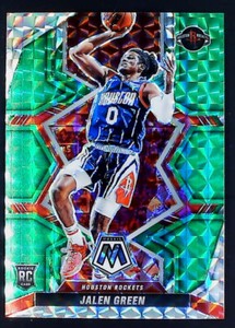 Jalen Green 4 Card Lot Mosaic RC Green
