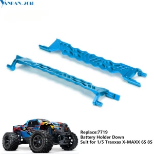 Reemplace el soporte de batería de aluminio #7719 para radiocontrol 1/5 Traxxas X-Maxx 6S XMaxx 8S - Imagen 1 de 28