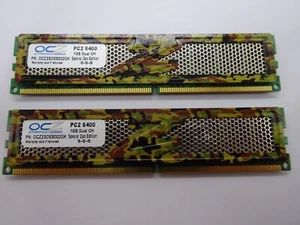 OCZ Special Ops Edition 2GB (2x1GB) DDR2 OCZ2SOE8002GK PC2 6400 5-5-5 #R1727 - Bild 1 von 3
