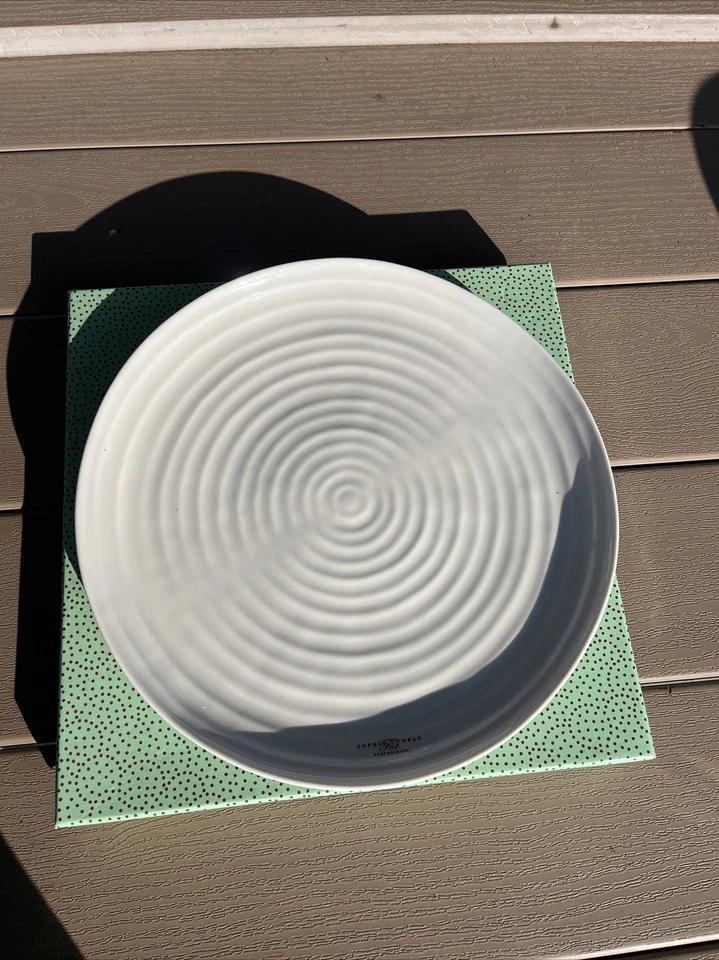 Plato redondo de porcelana Portmeirion Sophie Conran, 12 pulgadas - blanco Foto 1 de 1
