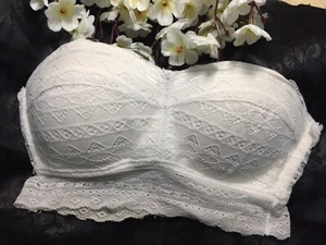 Unbrandded padded underwired Bra size it 1b us 30b eu 65b padded ivory - Picture 1 of 5