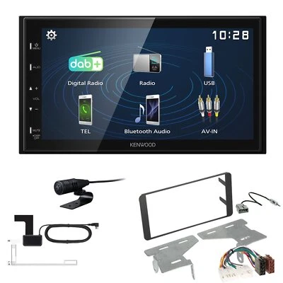 Kenwood DMX129DAB   Autoradio für Subaru BRZ ab 2012 schwarz - Bild 1 von 4