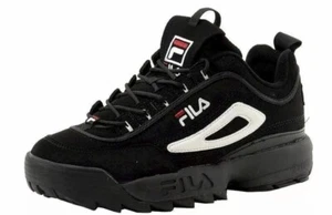 Fila Disruptor II schwarz/weiß/rot Jugendgröße Sport/Laufen FW04544-014 NEU - Bild 1 von 8