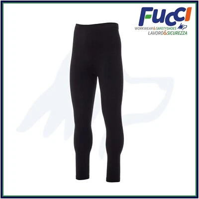 PAYPER PANTALONI TERMICI CALZAMAGLIA 240GR UOMO FELPATI SPORT RUNNING CALCIO LAVORO