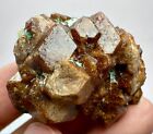 207 Ct Terminated Attractive Garnet Huge Crystals Cluster Bunch On Matrix @AFG