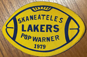 Vintage 1979 Skaneateles New York Pop Warner Lakers Football Patch