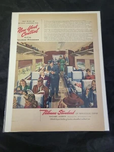 1940's Pullman Railcar Standard New York Central Railroad Original Print Ad - Picture 1 of 2
