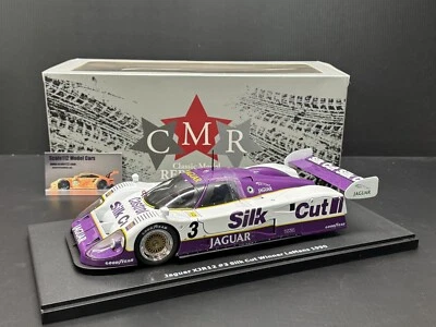 Jaguar XJR-12 V12 corte seda ganador 24h LeMans 1990 diecast escala 1:18 CMR Foto 1 de 4