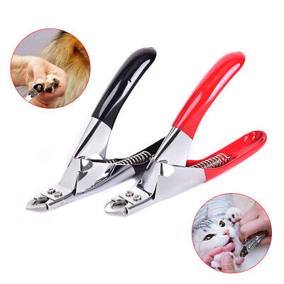 Stainless Steel Pet Dog Cat Birds Toe Claw Nail Clippers Trimmer Grooming ZY • 4.46€
