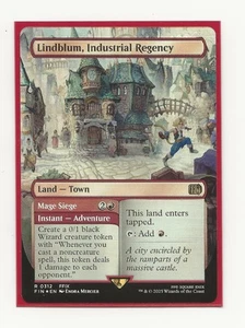 LINDBLUM, INDUSTRIAL REGENCY FOIL Showcase Magic FIN English MTG FIN 0312 - Bild 1 von 1