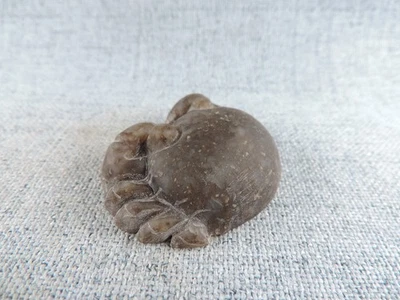 Antique Chinese Nature Hetian Jade Pendant Hand-Carved Crab Statue - Image 1 of 4