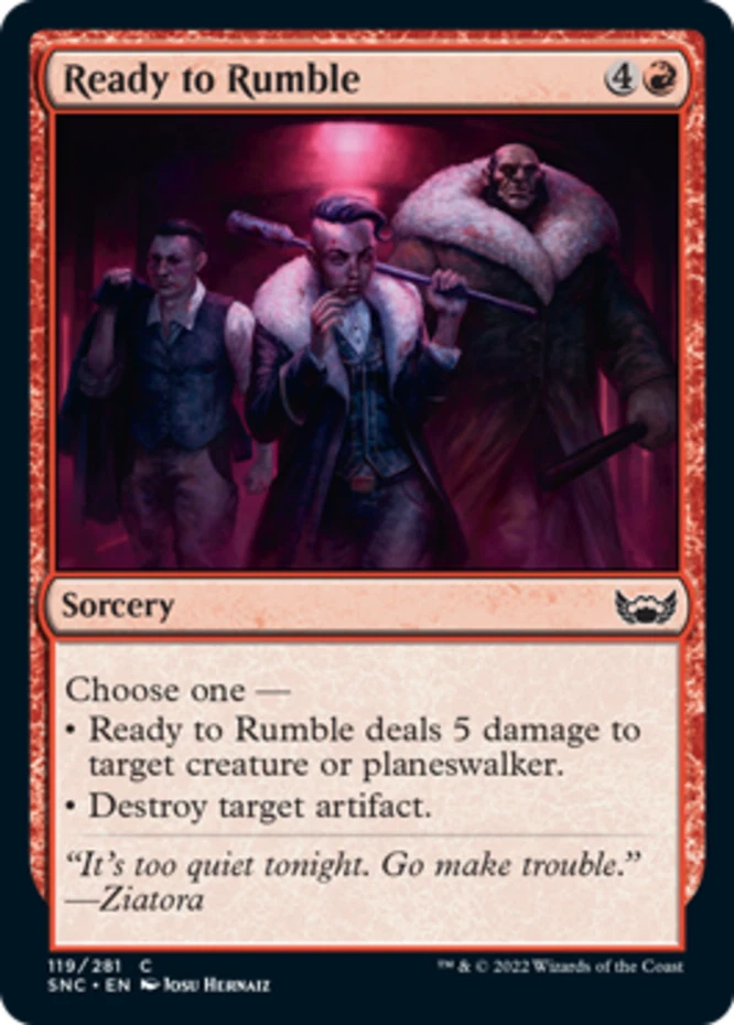 x1 Ready to Rumble - Streets of New Capenna - NM - MTG - Image 1 of 1