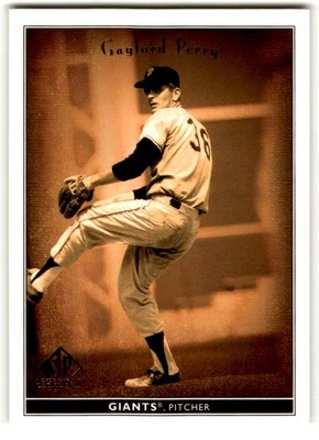 2002 SP Legendary Cuts Gaylord Perry #28 San Francisco Giants - Image 1 of 2