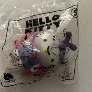 McDonalds Happy Meal Spielzeug 2019: #5 Hello Kitty Schmetterling - Bild 1 von 3
