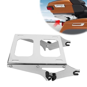 Chrome For 2014-25 Harley CVO Street Glide Electra Glide Detachable Luggage Rack - Picture 1 of 6