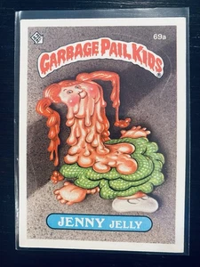 1985 Topps Garbage Pail Kids GPK - Series 2 OS2 #69a JENNY JELLY - Picture 1 of 2