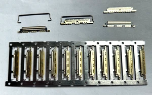 10 pezzi interfaccia schermo LCD LVDS30pin 3u" placcato oro, con cover posteriore, anello di estrazione - Foto 1 di 3