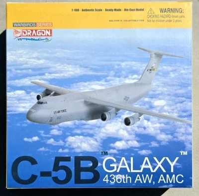 Dragon Wings 1:400 Lockheed C-5B Galaxy 436th AW Dover AFB - 55763 - Image 1 of 4