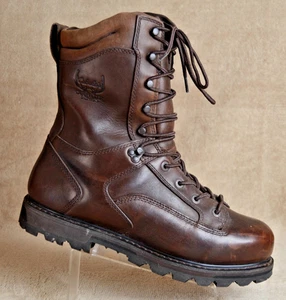 Cabela's Men's 10.5 D Outfitters Series Boots Insulated Gore-Tex Waterproof Brow - Picture 1 of 10