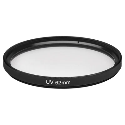 Filtro protector de lente de cámara ultravioleta de 1 pieza General Brand UV62 62 mm Foto 1 de 3