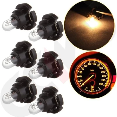 10pcs Warm White LED Instrument Bulb T3/T4.2 Panel Dash Light  Automobile - Image 1 of 4