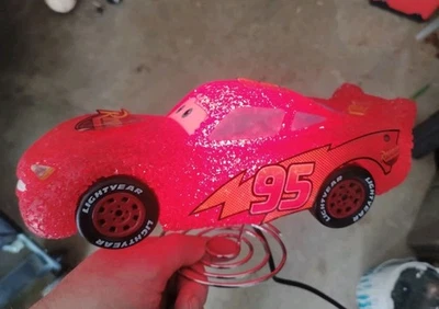 Lightning McQueen Nightlight  Disney Pixar Cars Table Desk Lamp Popcorn Style - Image 1 of 4