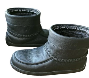 Manitobah Mukluks Tamarack Botines Impermeable Invierno Mocasín Cuero Talla 6 - Imagen 1 de 13