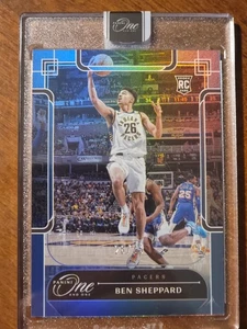 2023-24 Panini One And One - Ben Sheppard Blue Rookie 28/35 11C - Picture 1 of 2