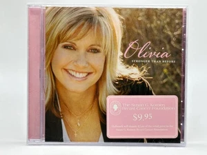Olivia Stronger Than Before CD 2005 Hallmark Breast Cancer Benefit Pop SEALED - Picture 1 of 2