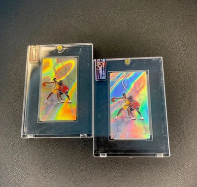 Fleer Ultra Scoring Kings Kobe Bryant MJ 1996 REFRACTOR TABACO Foto 1 de 4