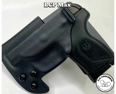 Ruger LCP Max pocket holster, Kydex 100, Adjustable Retention - Image 1 of 4